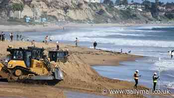 The wealthy California city whose golden sandy beaches are disappearing into the ocean