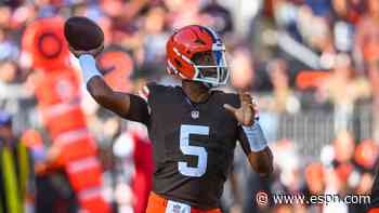 Browns to start QB Winston; Dorsey to call plays