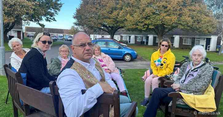 Bewildered tenants warned their ‘well-being hub’ benches are a ‘safety risk’