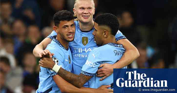 Haaland puts on a show as Manchester City sweep aside Sparta Prague