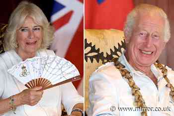 King Charles ditches the suit for garland at Samoa ‘ava welcome ceremony