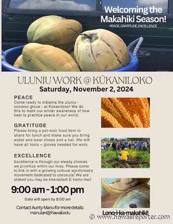 Uluniu – Niuversary at Kūkaniloko