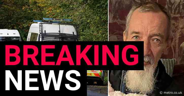 Woodland cordoned off after body found in hunt for missing man