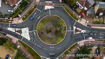 'Expect the unexpected' on Britain's most-hated roundabout, driving instructor warns: 'Birthday cake' junction with 36 sets of traffic lights is sparking traffic jams and driver fury