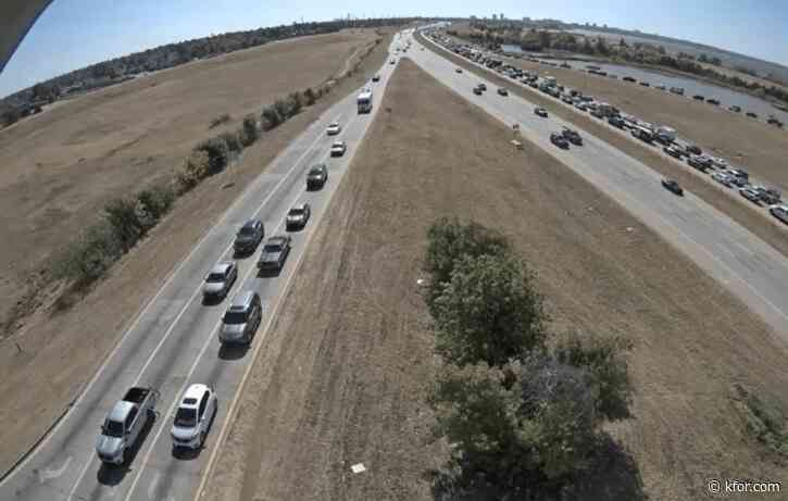 One person killed in fiery crash near Lake Hefner