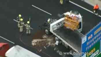 Monash Freeway crash causes major traffic delays in Melbourne