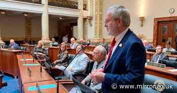 Top politician dies after driving ride-on lawn mower into empty swimming pool