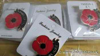 Cruel scammers hit the British Legion's annual Poppy Appeal with fake merchandise ahead of Remembrance Day