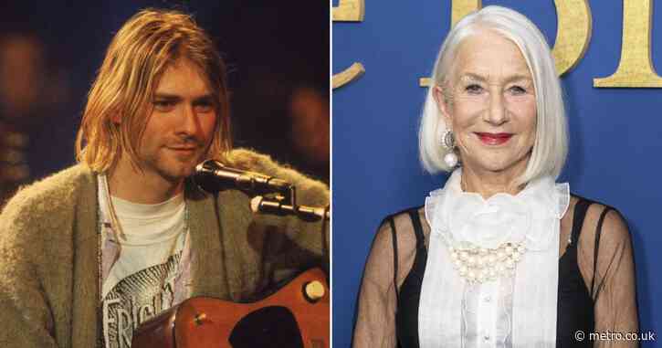 Dame Helen Mirren gutted that Kurt Cobain died before ‘he got to see GPS technology’