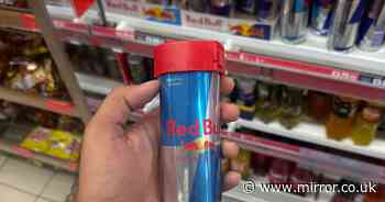 Shoppers baffled after security tags stuck on £1.90 Red Bull cans in posh Sainsbury's