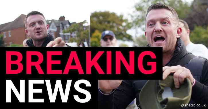 Tommy Robinson attends police station ‘where he expects to be arrested’