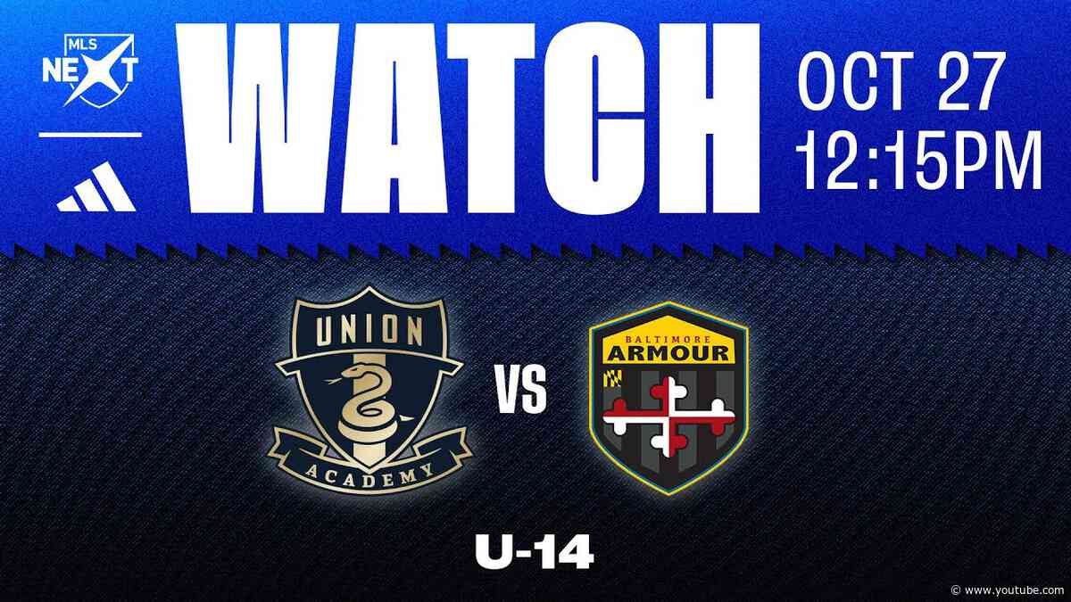 Philadelphia Union Academy U-14 vs. Baltimore Armour (10.27.24)