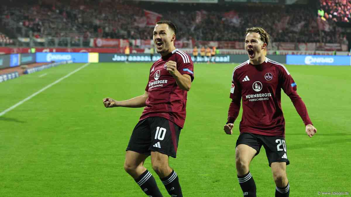 2. Fußball-Bundesliga: 8:3 – Kloses Nürnberger deklassieren Regensburg