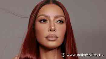 Kim Kardashian, 44, is nearly unrecognizable with red hair and micro-freckles for announcement