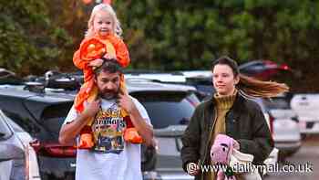 Shia LaBeouf and Mia Goth step out with their daughter, two, amid divorce rumors and FKA twigs legal drama