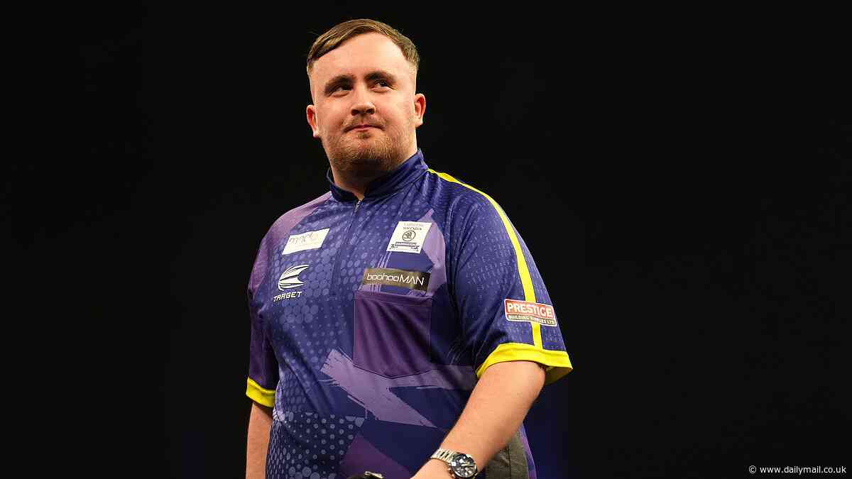 Luke Littler loses AGAIN: 17-year-old darts sensation crashes out at the European Championship following shock defeat to former butcher