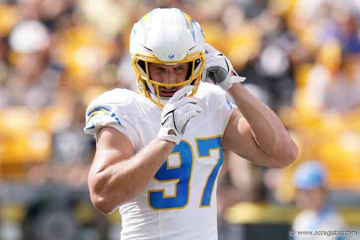 Chargers’ Joey Bosa grateful for his health and a return to lineup Sunday