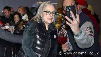 Kathy Bates shows slimmed down figure at LaGuardia Airport after 100lb weight loss with Ozempic help