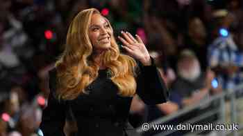 Beyoncé introduces Kamala Harris and says 'I'm here as a mother' at Texas rally as VP tries to reverse poll slump