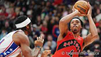 Scottie Barnes leads Raptors past Sixers 115-107; Toronto's bench steps up