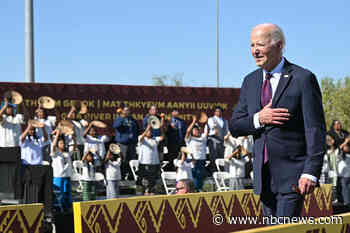 Biden apologizes for forced Native American boarding school policy