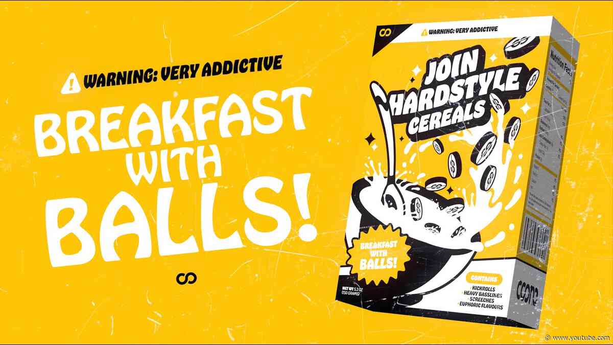 JOIN HARDSTYLE CEREALS (T-SHIRT COMMERCIAL)