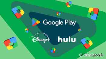 Disney+ and Hulu now available with Google Play Points