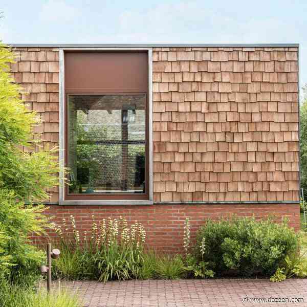 Van Laethem Architecten uses hempcrete for own garden studio in Belgium