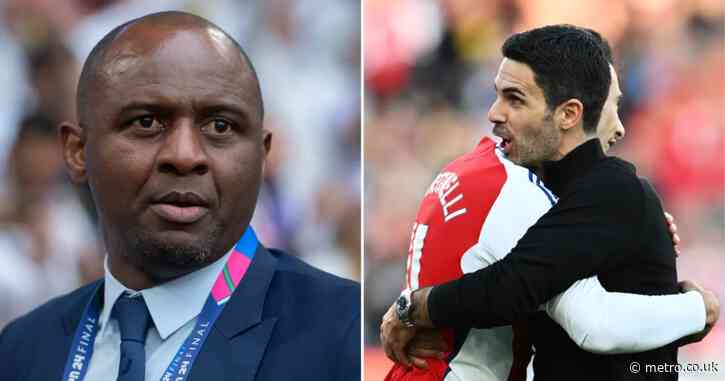 Patrick Vieira makes prediction for ‘very important’ Arsenal vs Liverpool clash