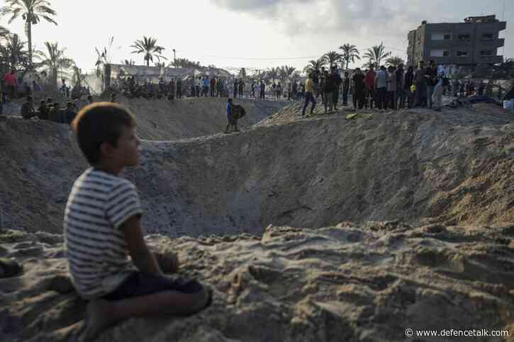 Gaza rescuers say children among 20 killed in Israeli strikes on Khan Yunis