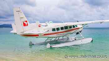 Seaplane carrying five people ditches into the ocean at world-famous Aussie beach