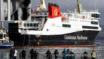 New ferry farce as huge pumps from one vessel taken off to repair the other