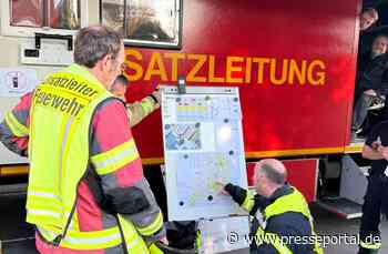 Feuerwehr Weeze: Großbrand bei Kartoffelgroßhändler