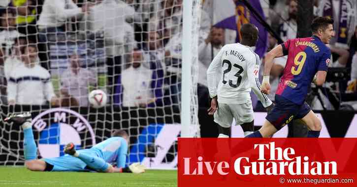 Real Madrid 0-4 Barcelona: La Liga – live reaction