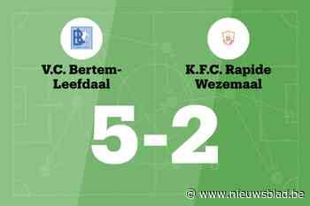 Bertem-Leefdaal zet reeks overwinningen verder