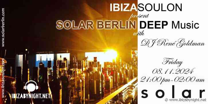 November  8th, 2024, Solar Berlin hosts René Goldman!