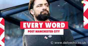 Every word Martin said on praise from Man City, Dibling, Sugawara and belief