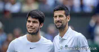 Carlos Alcaraz has very different opinion to Novak Djokovic as he makes five-word comment