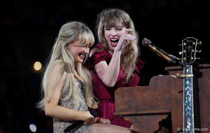 Watch Taylor Swift and Sabrina Carpenter perform ‘Espresso’ together at Eras Tour show