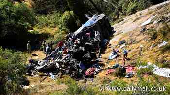 Horror as 19 people killed after cargo truck carrying corn crashes into passenger bus in Mexico