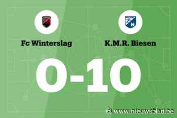 Buitengewoon veel doelpunten bij KMR Biesen B tegen FC Winterslag