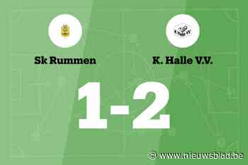 Rummen verliest thuis met een doelpunt verschil van Halle VV