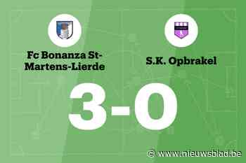 FC Bonanza wint ook van SK Opbrakel