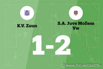 Juve Mollem wint van Zuun