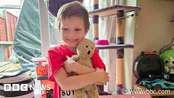 Boy fundraising for 'stoma bears' to help others