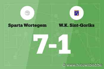 Sparta Wortegem overklast WK Sint-Goriks