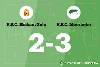 Devriese maakt twee goals voor KFC Moerbeke in wedstrijd tegen KFC Heikant Zele