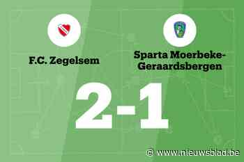 FC Zegelsem zet ongeslagen reeks voort met 2-1 tegen Sparta Moerbeke-Geraadsbergen