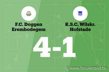 Zege FC Doggen Erembodegem tegen Wilskracht Hofstade