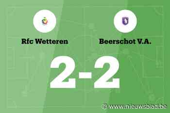 RFC Wetteren speelt thuis gelijk tegen Beerschot U23